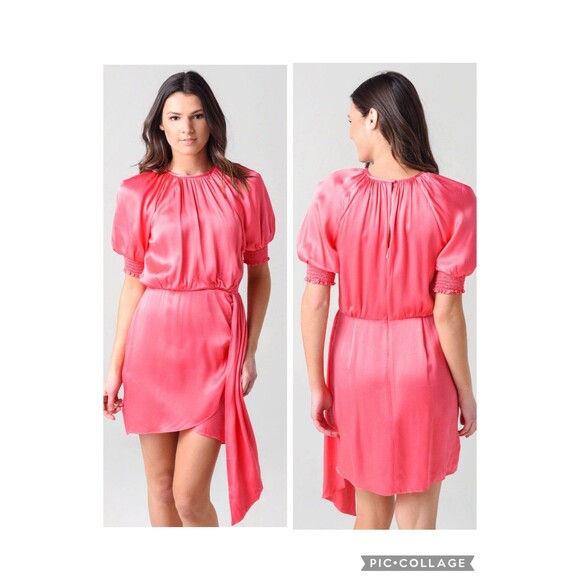 Saylor Zulu Dress Melon Pink Women’s XS - Picture 1 of 15